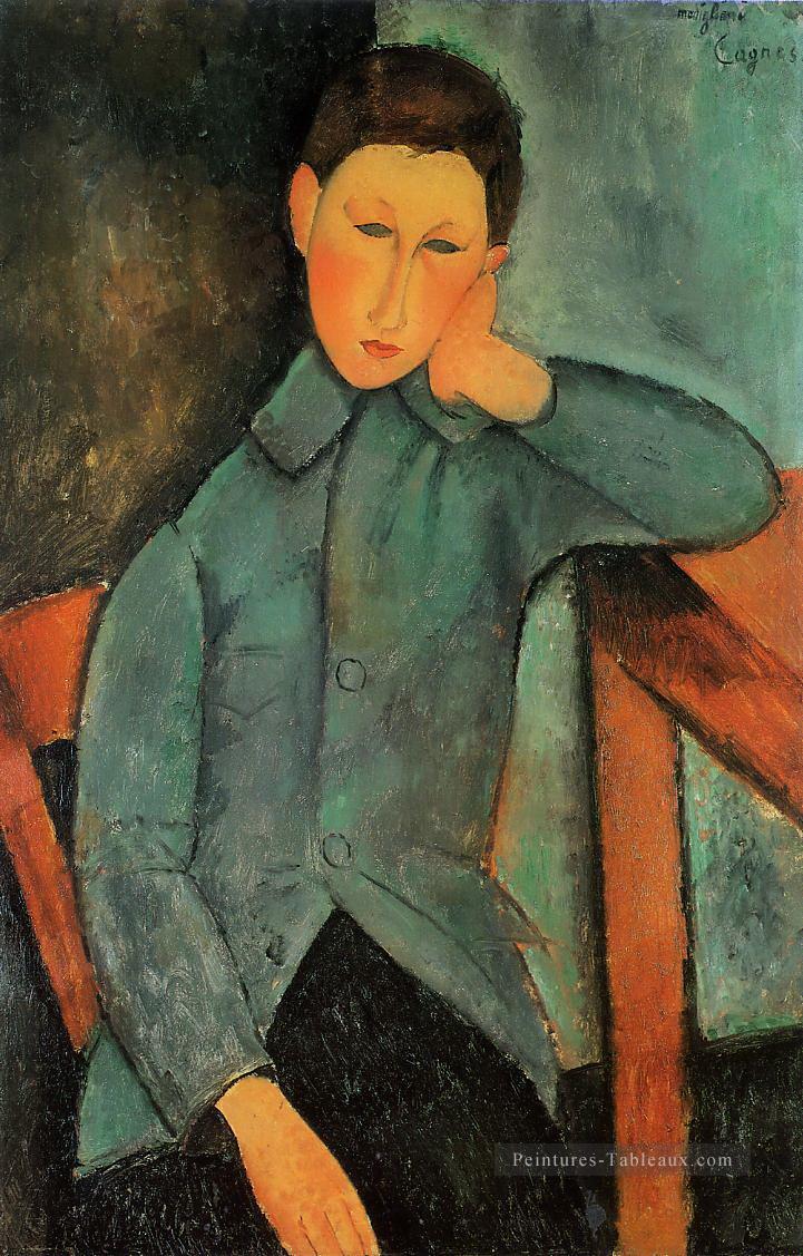 le garçon Amedeo Modigliani Peintures à l'huile